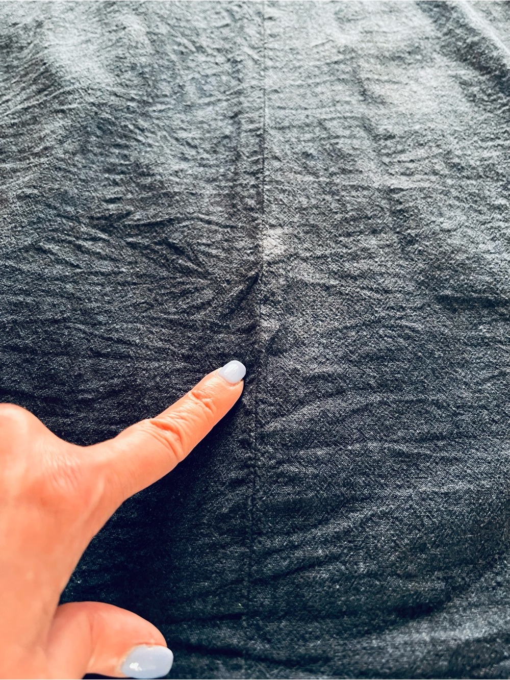 Marine Layer Camila Maxi Dress Medium India Ink Hemp TENCEL Button Front $158 - Picture 14 of 15